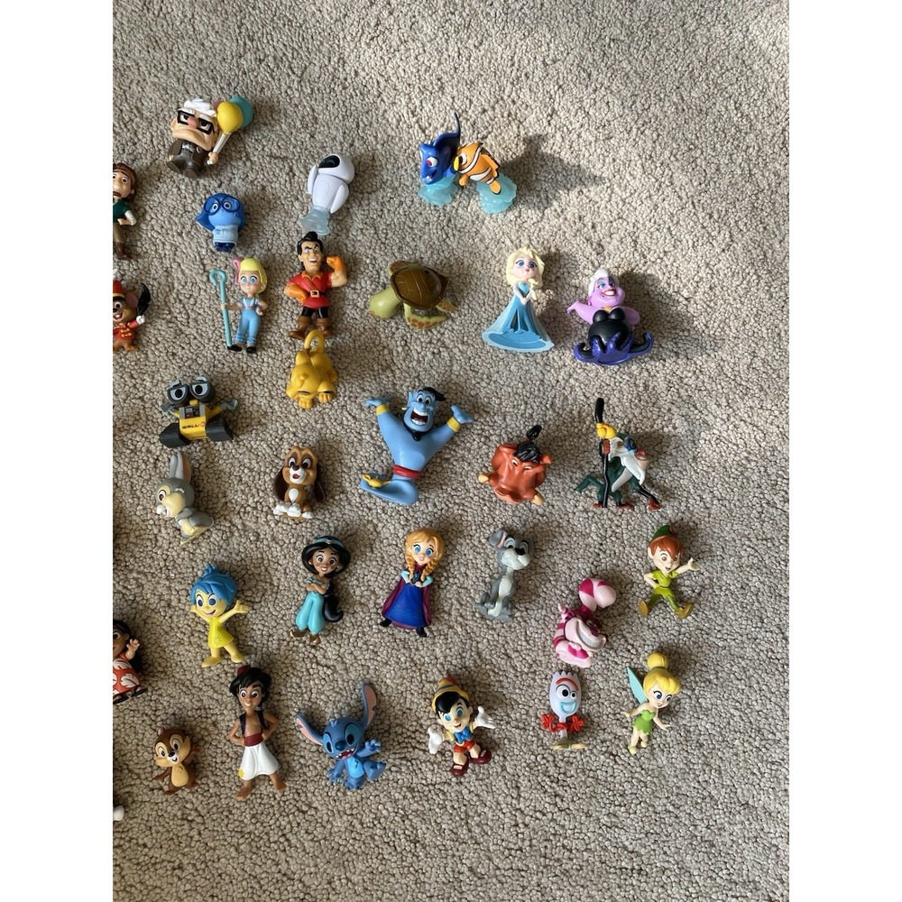 Disney 2' Figures Lot Mickey Minnie Donald Daisy Goofy Pluto Figurines